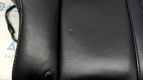 Right rear seat backrest for Lincoln MKZ 17-20, black leather