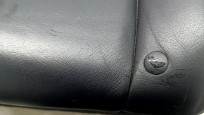 Right rear seat backrest for Lincoln MKZ 17-20, black leather