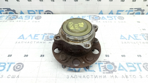 Rear left hub for a 1993 Honda Accord hybrid, rusty