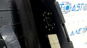 Lincoln MKZ 13-20 rear passenger seat trim, black, broken fasteners