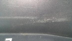 Trunk lid trim for a 2013-2017 Honda Accord hybrid, black, scratched, worn