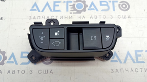 Left Kia EV6 22-24 black front panel button block for electric tailgate
