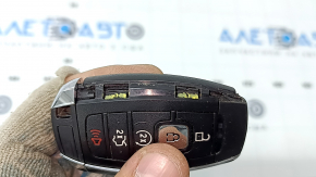 Lincoln MKZ 17-20 smart key, 5 buttons 868MHz, nicks, scratches, broken side trim fasteners