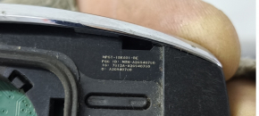 Lincoln MKZ 17-20 smart key, 5 buttons 868MHz, nicks, scratches, broken side trim fasteners