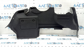 Left fender flare for a Lincoln MKZ 13-20 hybrid, black, torn fastener, worn