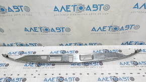 Trunk lid molding for a 1996 Honda Accord hybrid, restyling, chrome, scratches, and chrome defects.