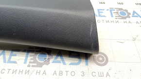 Kia EV6 22-24 black upper right front pillar trim, textured, with air duct, scuffs