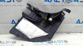 Kia EV6 22-24 black lower left front pillar trim, texture, scratches