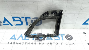 Left front panel trim for Lincoln MKZ 17-20, gray, wood grain, type 2