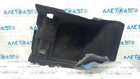 Floor covering, front right, Lincoln MKZ 17-20 hybrid, black, for cleaning