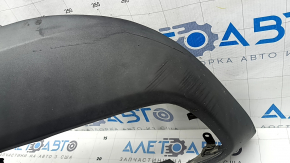 Rear bumper bare Lincoln MKZ 17-20 lower part, structure, scratches, broken fasteners, dented, crack in fastener