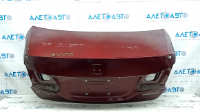 16-17 Honda Accord trunk lid, restyling for spoiler, red R-543P, dented