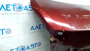 16-17 Honda Accord trunk lid, restyling for spoiler, red R-543P, dented