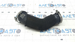 Right lower intercooler pipe for Audi Q8 19-25 3.0T MHEV, first to turbo, rubber