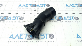 Right lower intercooler pipe for Audi Q8 19-25 3.0T MHEV, second to turbo, plastic