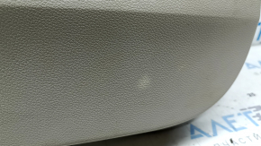 Rear left door panel for Honda Accord 13-17 beige, armrest and insert beige leather, needs cleaning, plastic has turned white