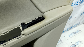 Rear right door panel for Honda Accord 13-17 beige, armrest and insert beige leather, ready to clean