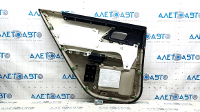 Rear right door panel for Honda Accord 13-17 beige, armrest and insert beige leather, ready to clean