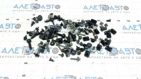 Incomplete set of hardware for the bumper, hood, and fenders for a Lincoln MKZ 13-20