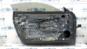 Ford Mustang mk6 15-23 keyless front left door assembly, graphite M7, bumpers