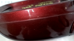 Left side mirror assembly Honda Accord 14-17, 6 pins, turn signal, red R-543P, sand, scratches