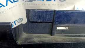Left threshold Lincoln MKZ 13-20 blue N1, cracks, cracks in fasteners, scratches, broken fasteners, pressed