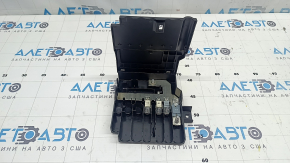 The Audi Q8 19-25 battery distribution plate in the passenger's footwell