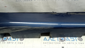 Lincoln MKZ 13-20 right side sill, blue N1, scratches