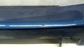 Lincoln MKZ 13-20 right side sill, blue N1, scratches
