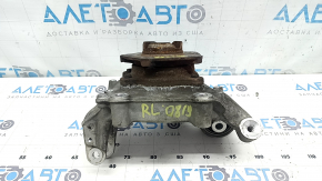 Rear left axle with hub, Audi Q8 19-25, rusty hub