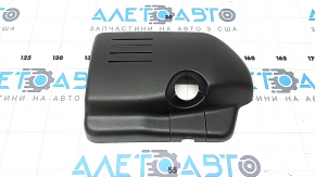 Ford Mustang mk6 interior mirror cover, black, 2-piece, for camera and rain sensor