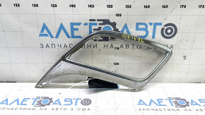 Left muffler frame for VW Tiguan 18-21, chrome, sand