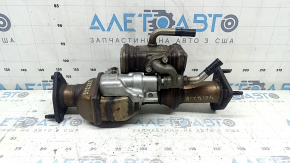 Exhaust line, middle section, Honda Accord 16-17 rest hybrid with heater, studs cut, rusty