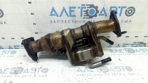 Exhaust line, middle section, Honda Accord 16-17 rest hybrid with heater, studs cut, rusty