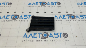 Left radiator grille plug for Audi E-Tron 19-23, gloss black, heated for radar