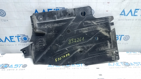 Rear right underbody protection BMW 3 F30 12-18 broken mount, scuffed