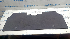 Rear mat for Kia EV6 22-24, black cloth, dented