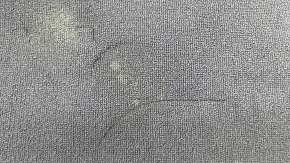Rear mat for Kia EV6 22-24, black cloth, dented
