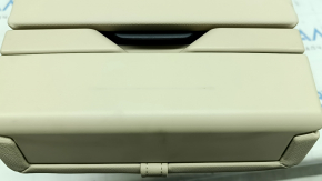 Rear seat backrest, 2nd row, center, BMW X5 G05 19-22, Canberra-Beige leather, for cleaning