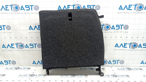 Right rear seat backrest, Ford Mustang mk6 15-23 coupe, black fabric, wrinkled, needs cleaning