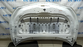Naked hood of Toyota Venza 21-24 white 070, aluminum, chips, sand