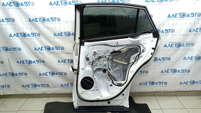 Toyota Venza 21-24 rear right door assembly, white 070, chips, sand, scratches