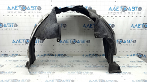 The front left fender liner of a Toyota Venza 21-24 has a torn mount.