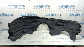 The front left fender liner of a Toyota Venza 21-24 has a torn mount.