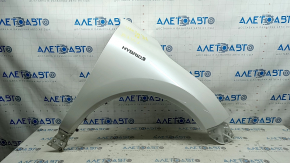 Front right fender Toyota Venza 21-24 white 070, scratches, chip