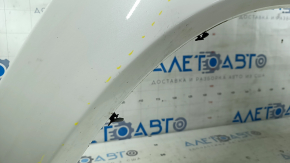 Front right fender Toyota Venza 21-24 white 070, scratches, chip