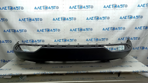 Toyota Venza 21-24 rear bumper lip: structure, scratches, and abrasions