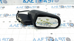 Right side mirror assembly for Ford Mustang mk6 15-23, 3-pin, black