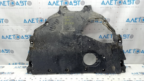 Mazda CX-5 17-24 engine guard with tears and broken fasteners