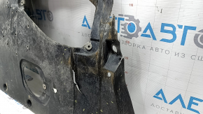 Mazda CX-5 17-24 engine guard with tears and broken fasteners
